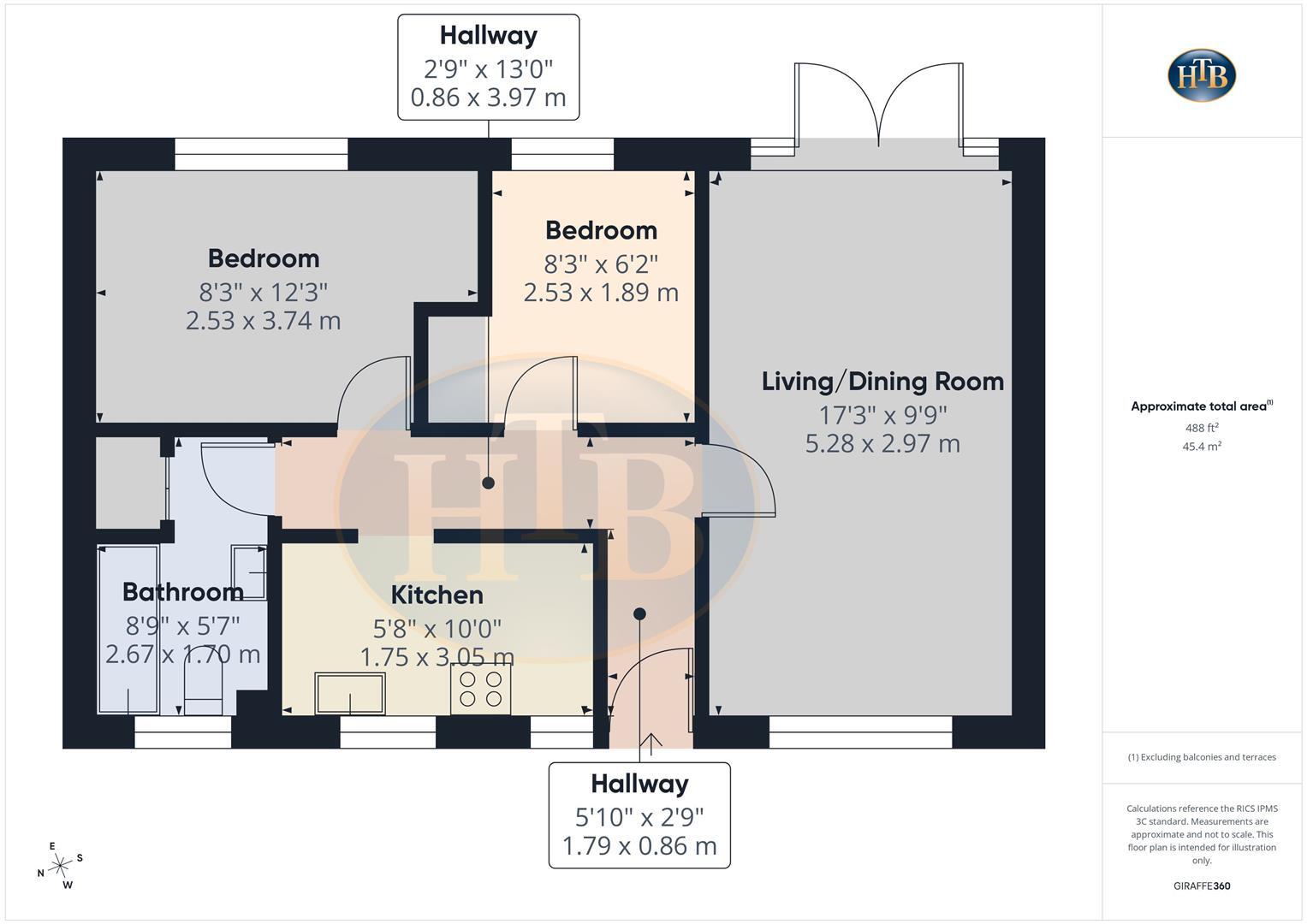 Kings Chase, East Molesey floorplan