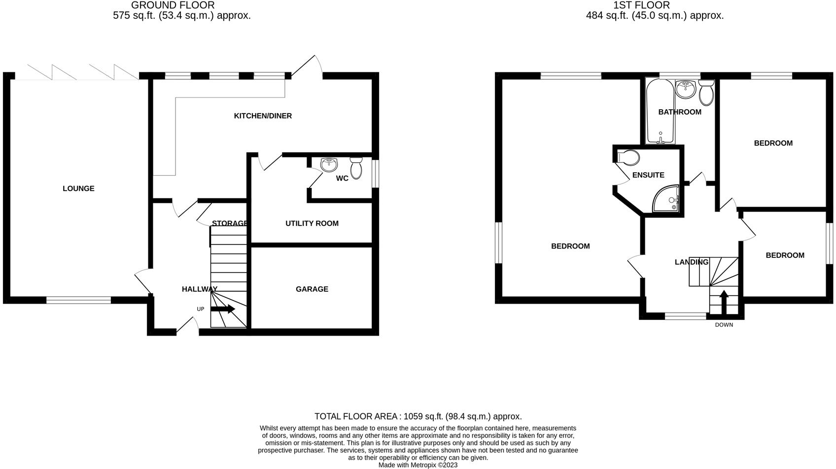 Harrogate Road, Hockley floorplan