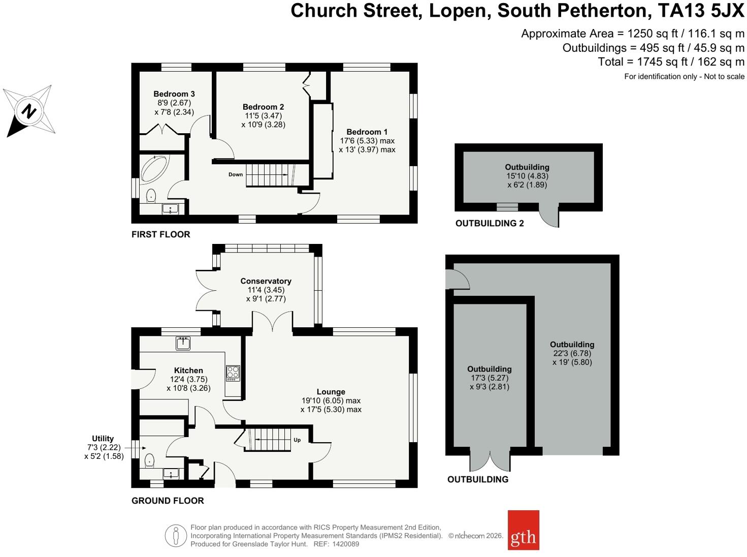 Church Street, Lopen, South Petherton, Somerset, TA13 floorplan
