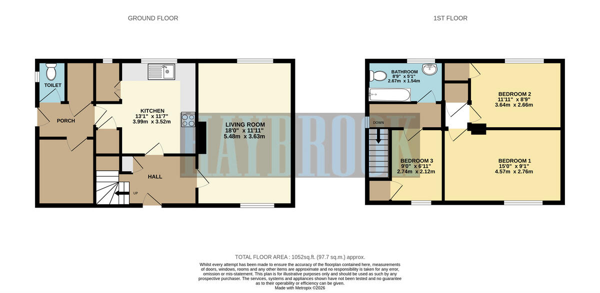 Mather Crescent, Sheffield floorplan