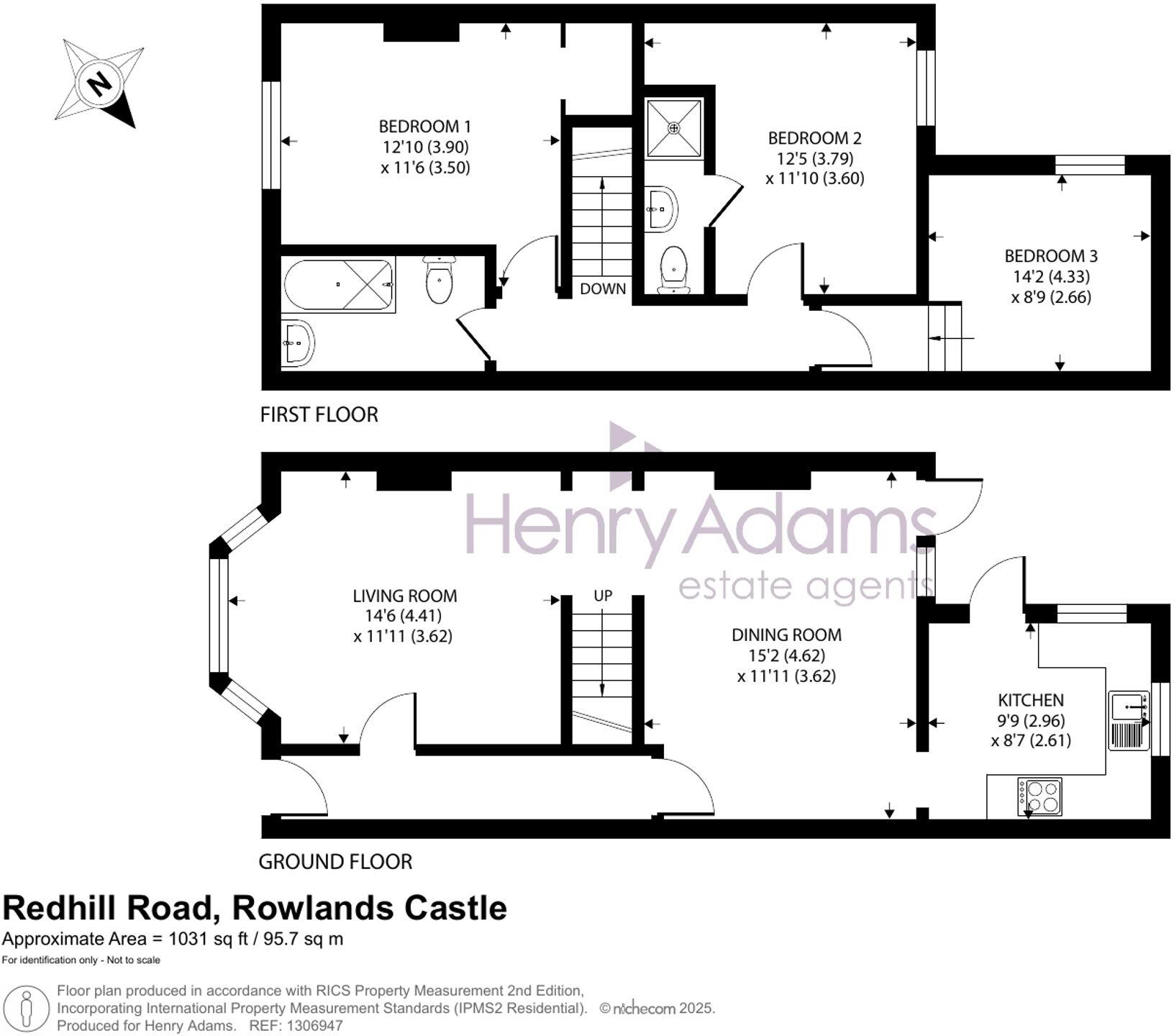 Redhill Road, Rowland's Castle, PO9 floorplan