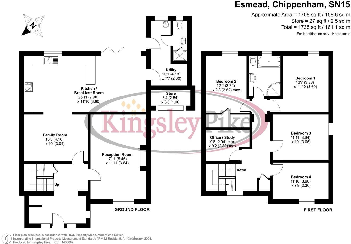 Esmead, Chippenham floorplan