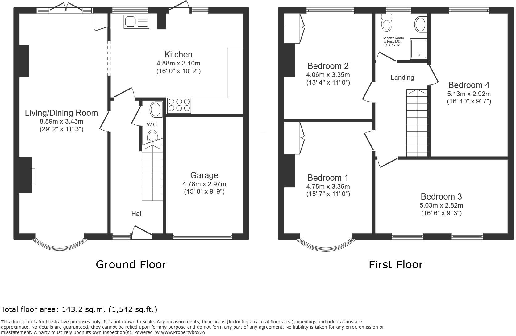 Hanworth Road, Whitton, Hounslow, TW4 floorplan