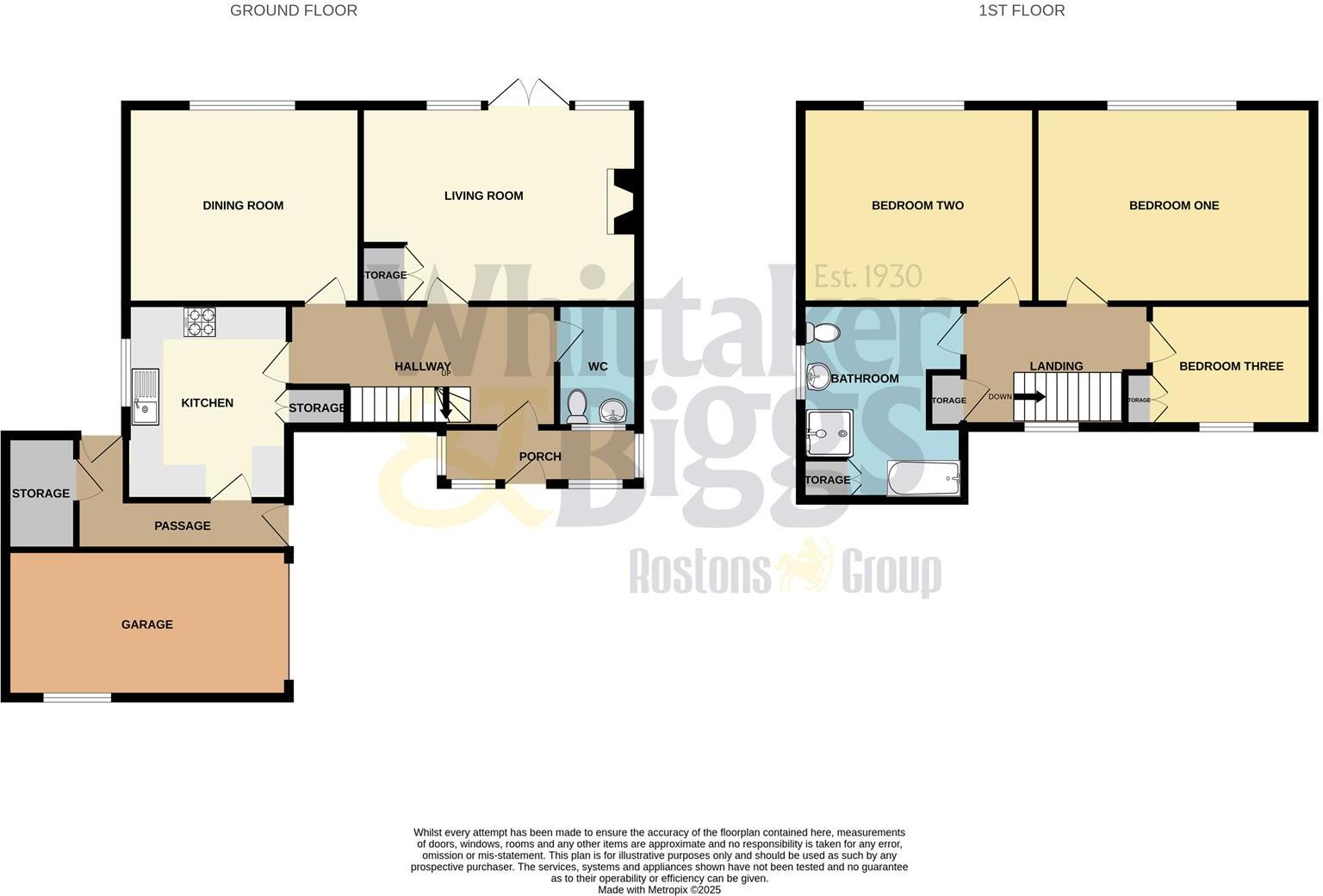 Springfield Close, Leek, Staffordshire Moorlands floorplan