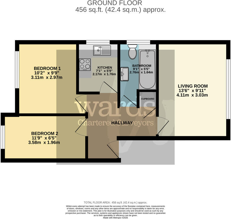 Highfield Court, Rossendale Road, Earl Shilton, Leicestershire, LE9 7NS floorplan