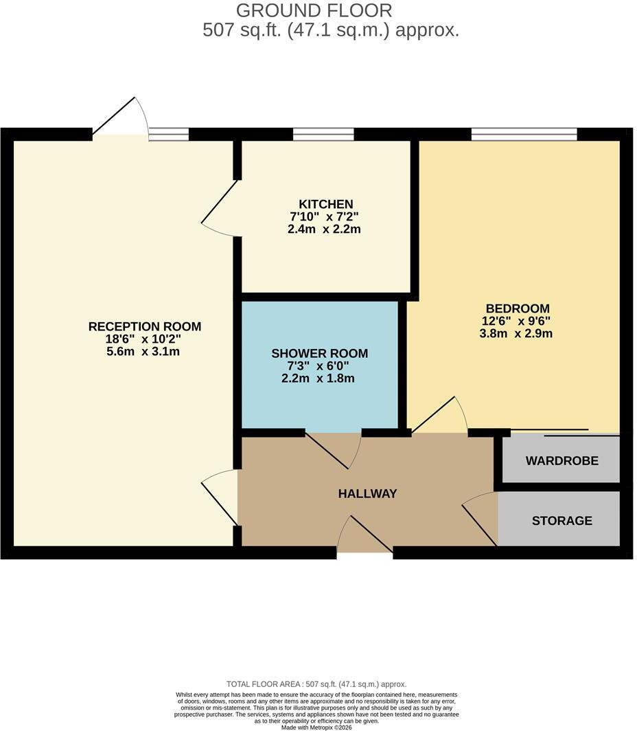 King Henry Lodge, Chingford floorplan