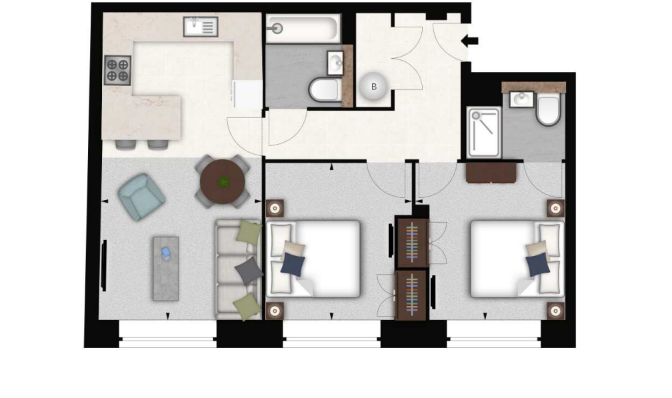 Rainville Road, London, W6 9UF floorplan