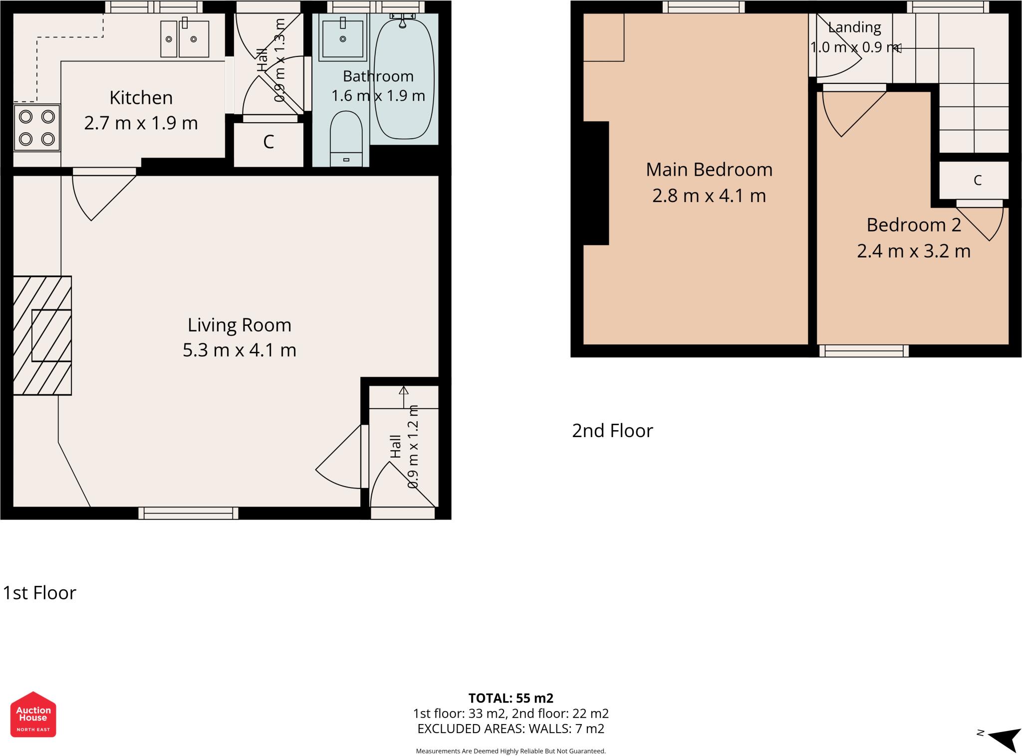 Poplar Street, Chester Le Street, Durham, DH3 floorplan