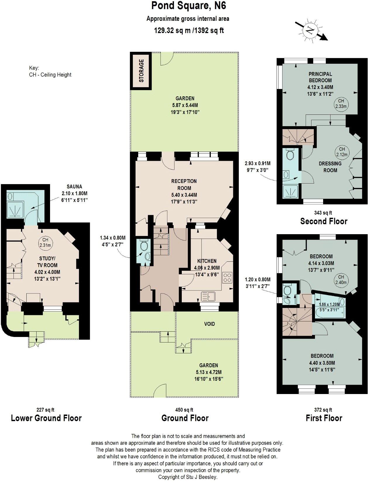 Pond Square, Highgate Village, N6 floorplan