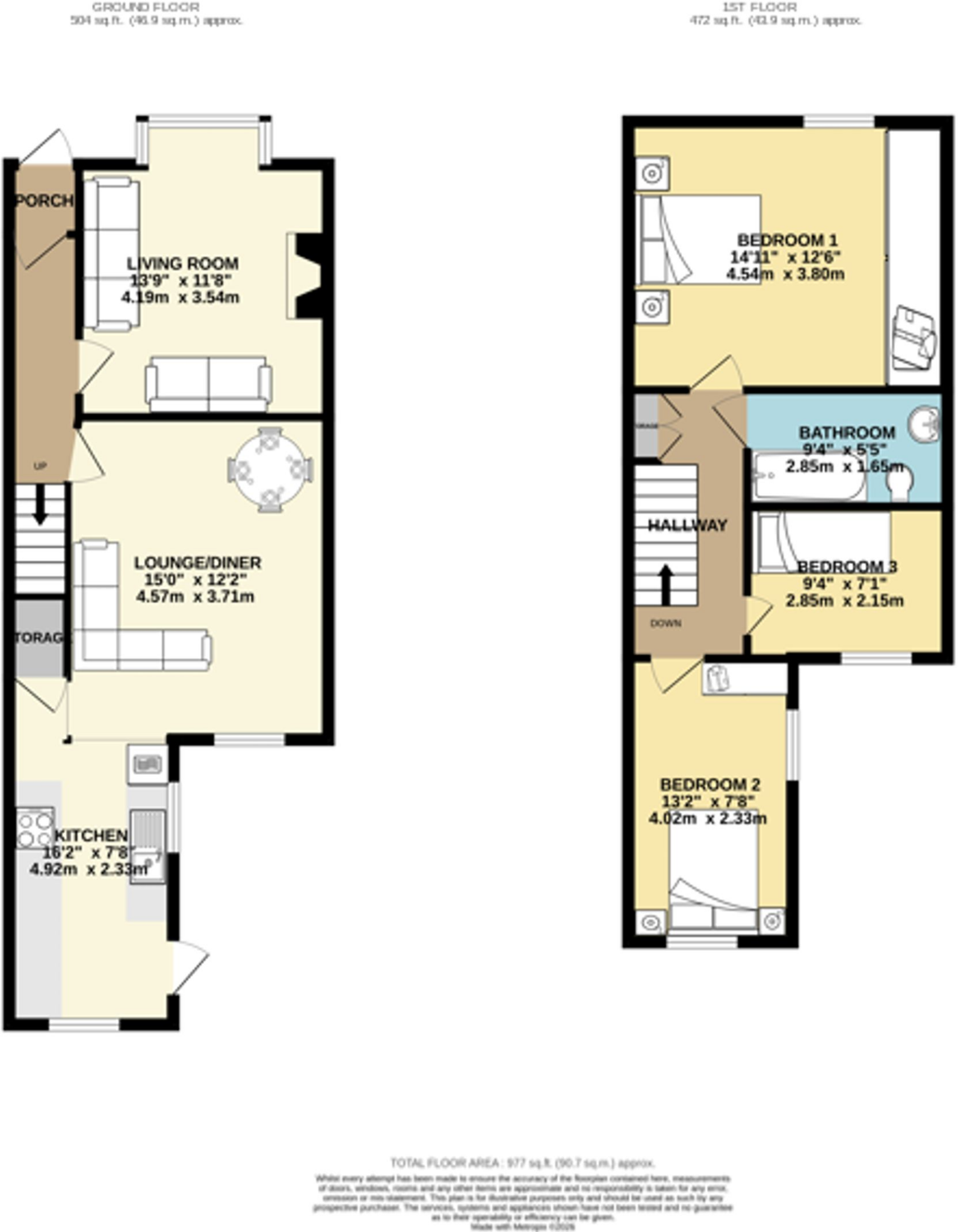 Whittle Grove, Bolton, BL1 floorplan