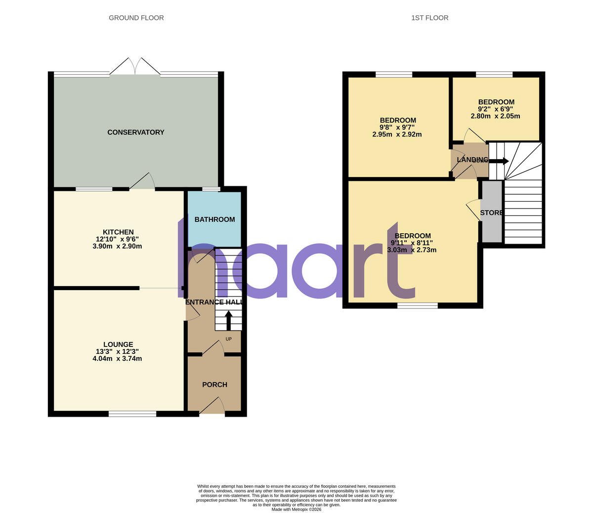 Bennett Street, Derby floorplan