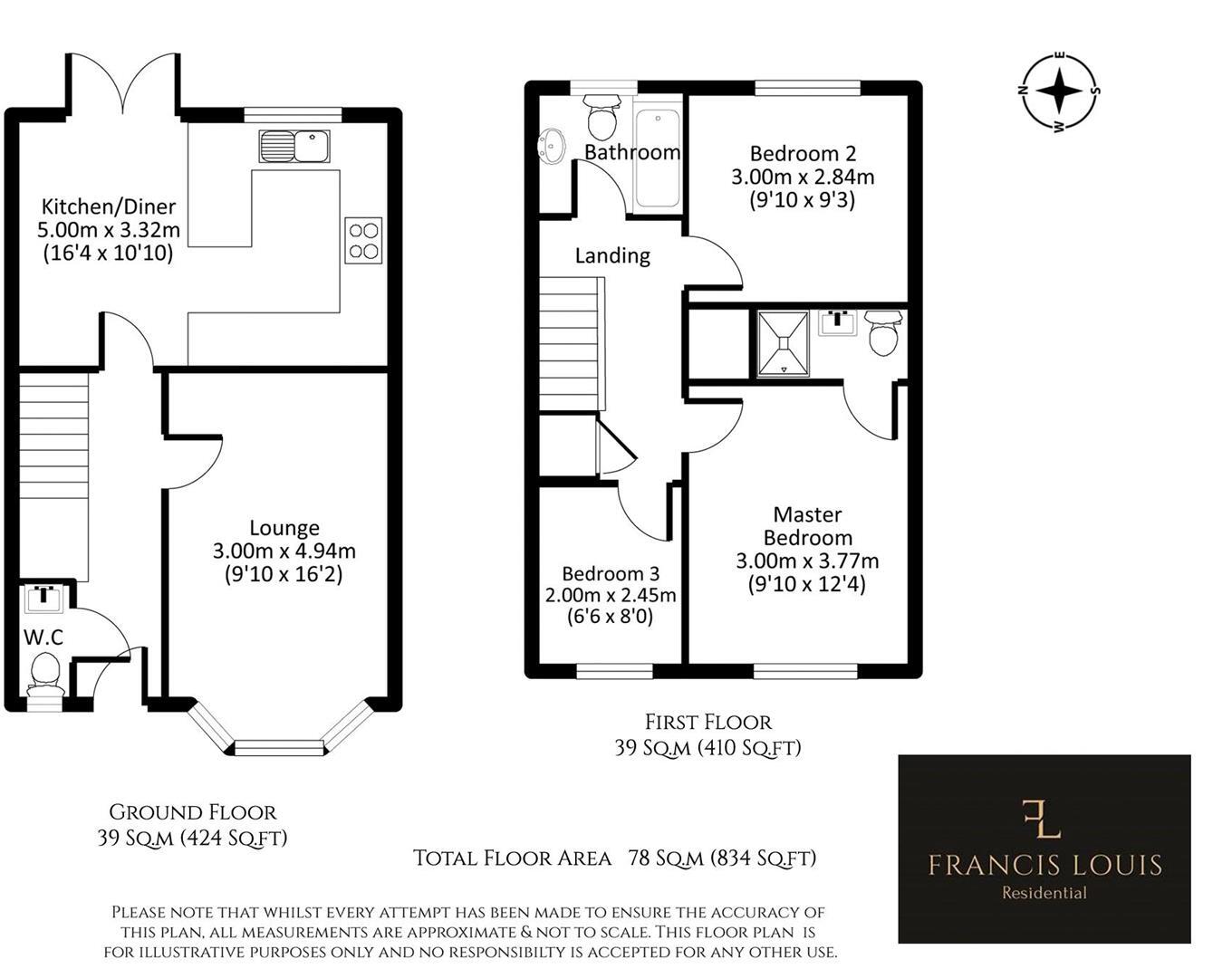 Porcher Road, Exeter floorplan