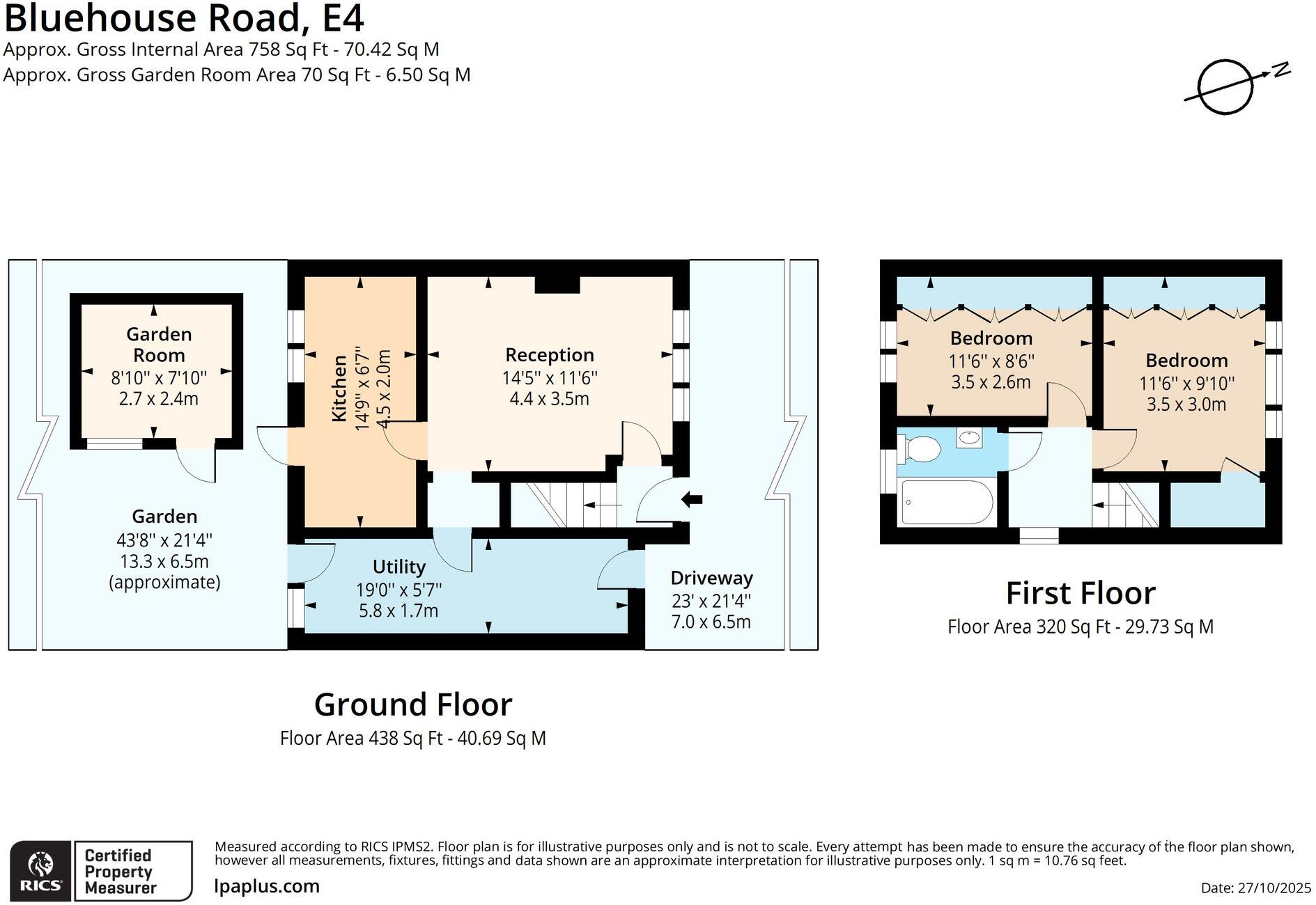 Bluehouse Road, London, E4 floorplan