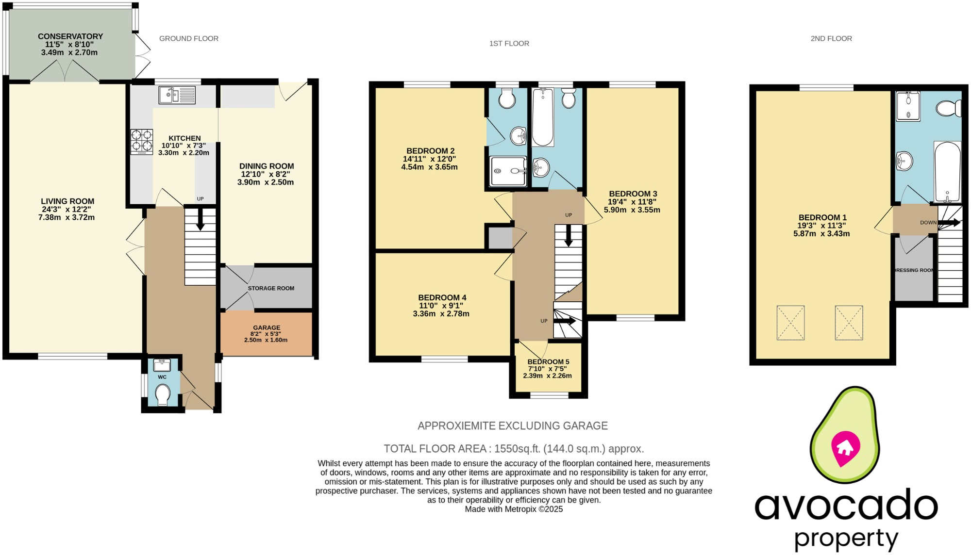 Emmets Nest, Binfield, Berkshire RG42 floorplan