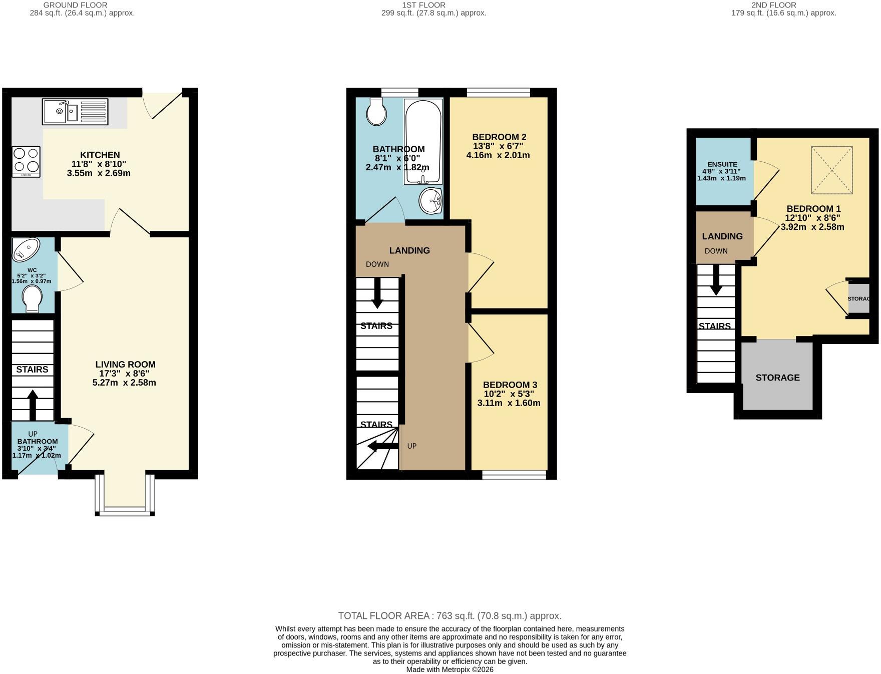 Thomas Road, Sittingbourne, Kent, ME10 3AN floorplan