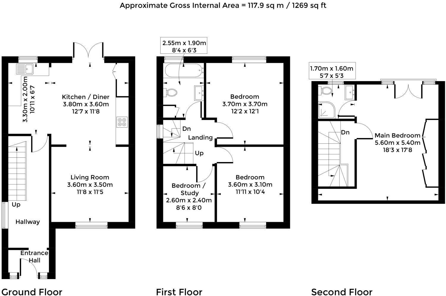 Laburnum Crescent, Kidlington, OX5  floorplan