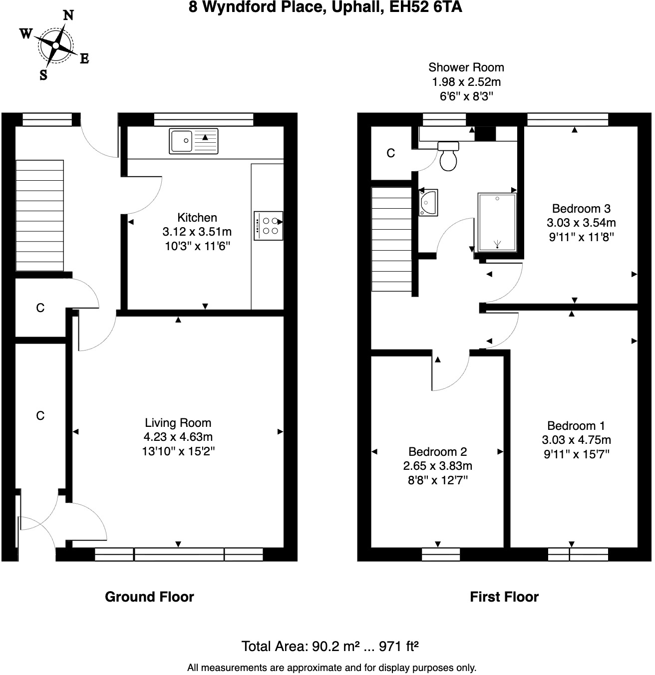 Wyndford Place, Uphall floorplan