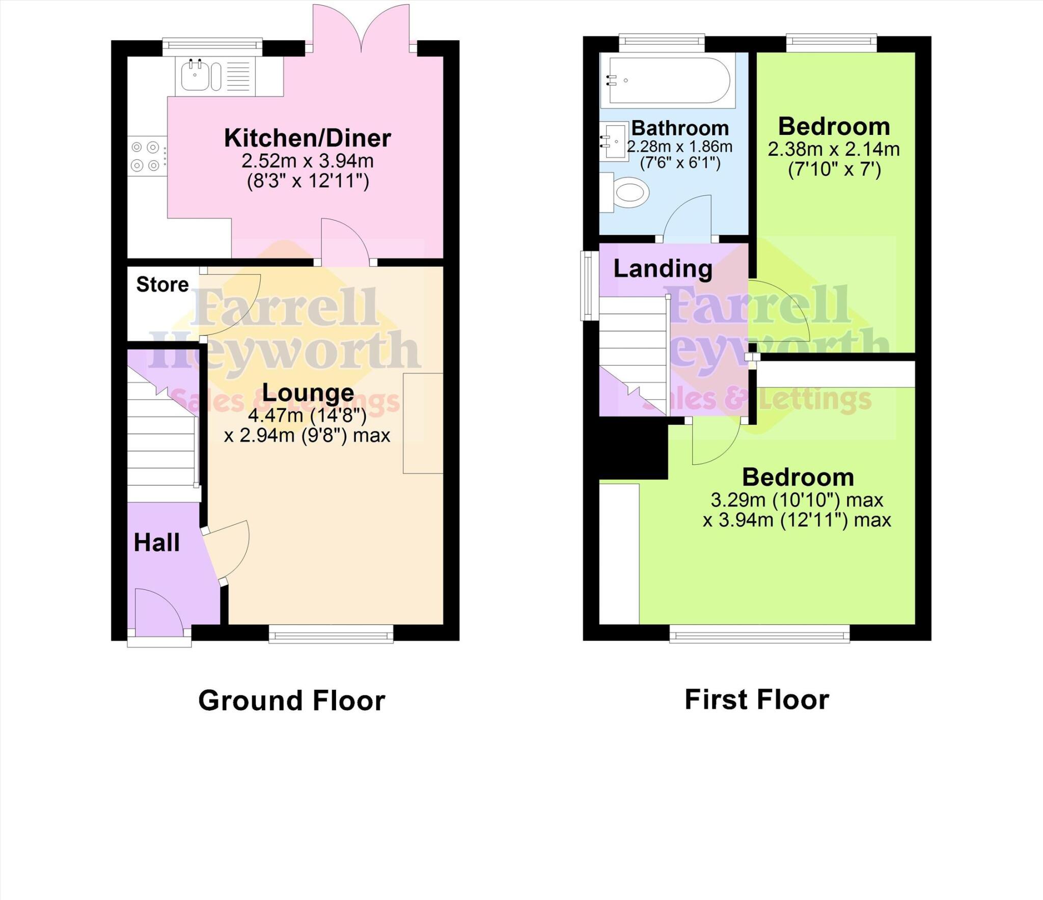 Brentwood Drive, Farnworth, Bolton floorplan