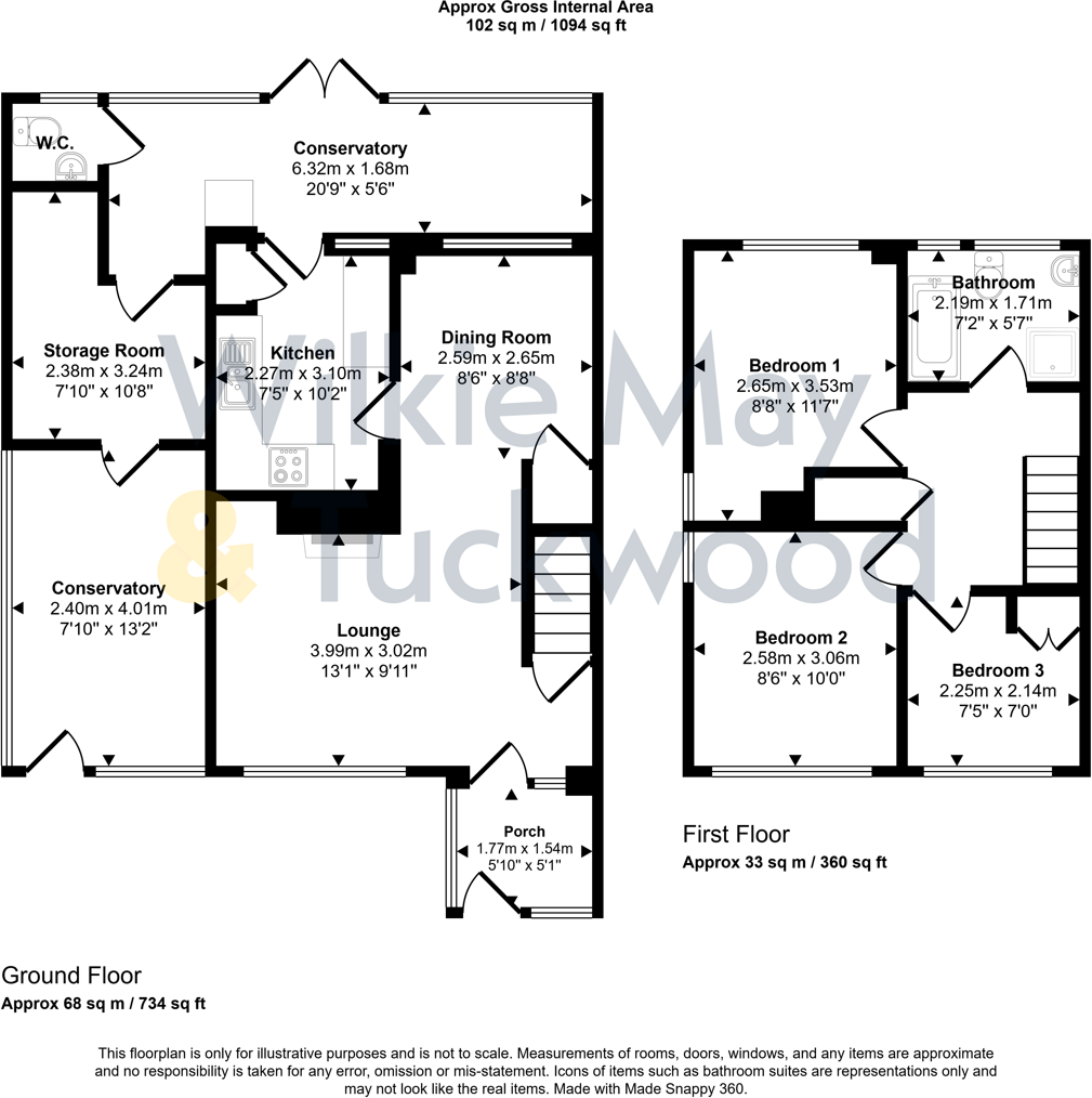 Greenway, Watchet floorplan