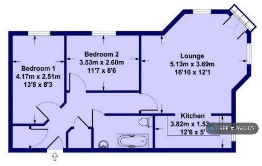 Murray Way, Leeds, LS10 floorplan