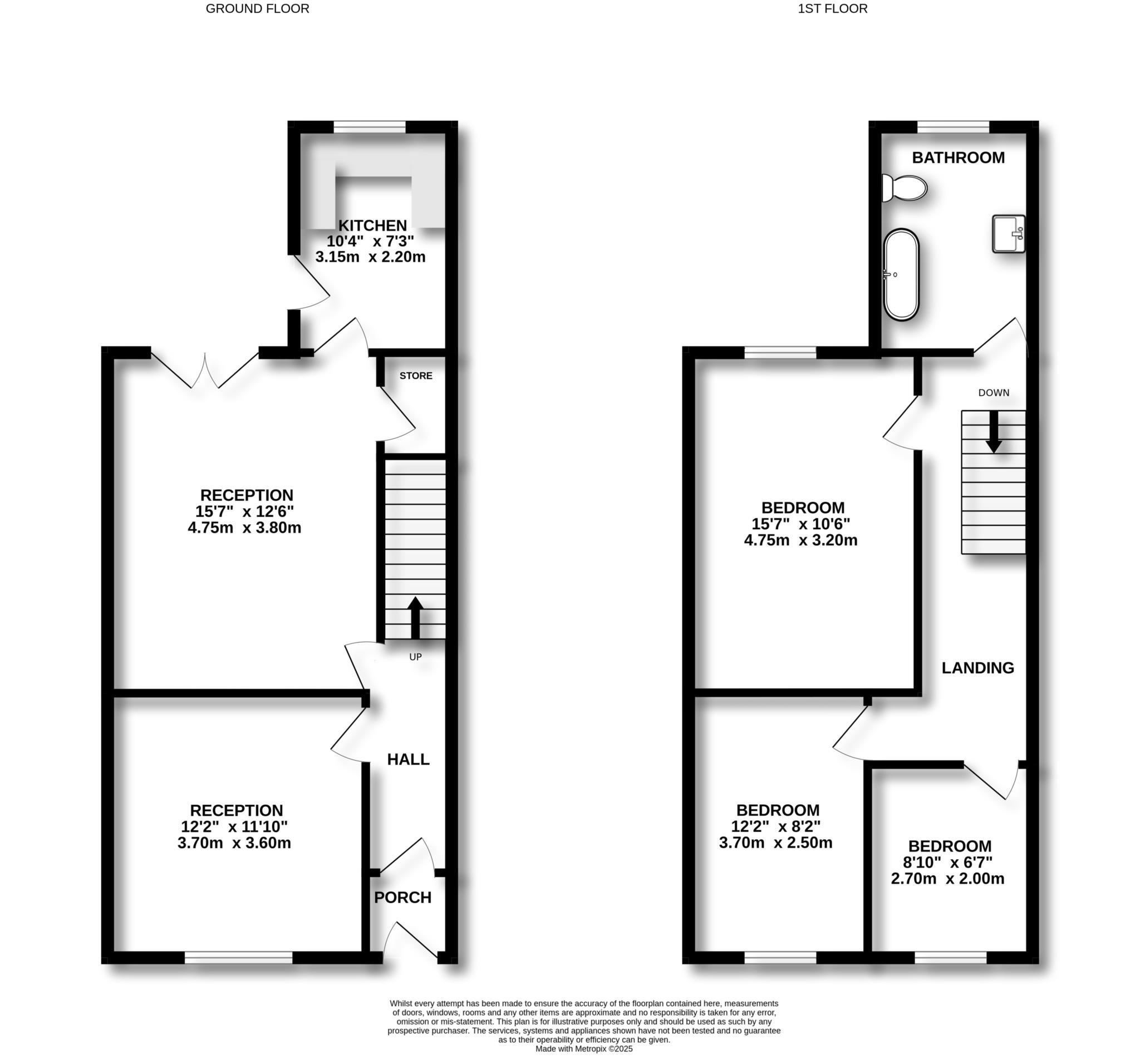 George Street, Chadderton floorplan