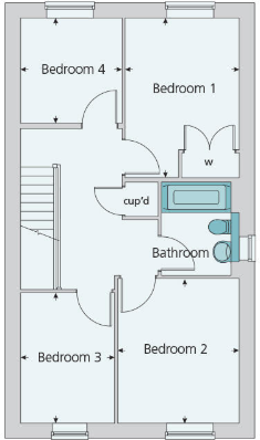 Marino Boulevard, Whitehouse, Milton Keynes, MK8 floorplan
