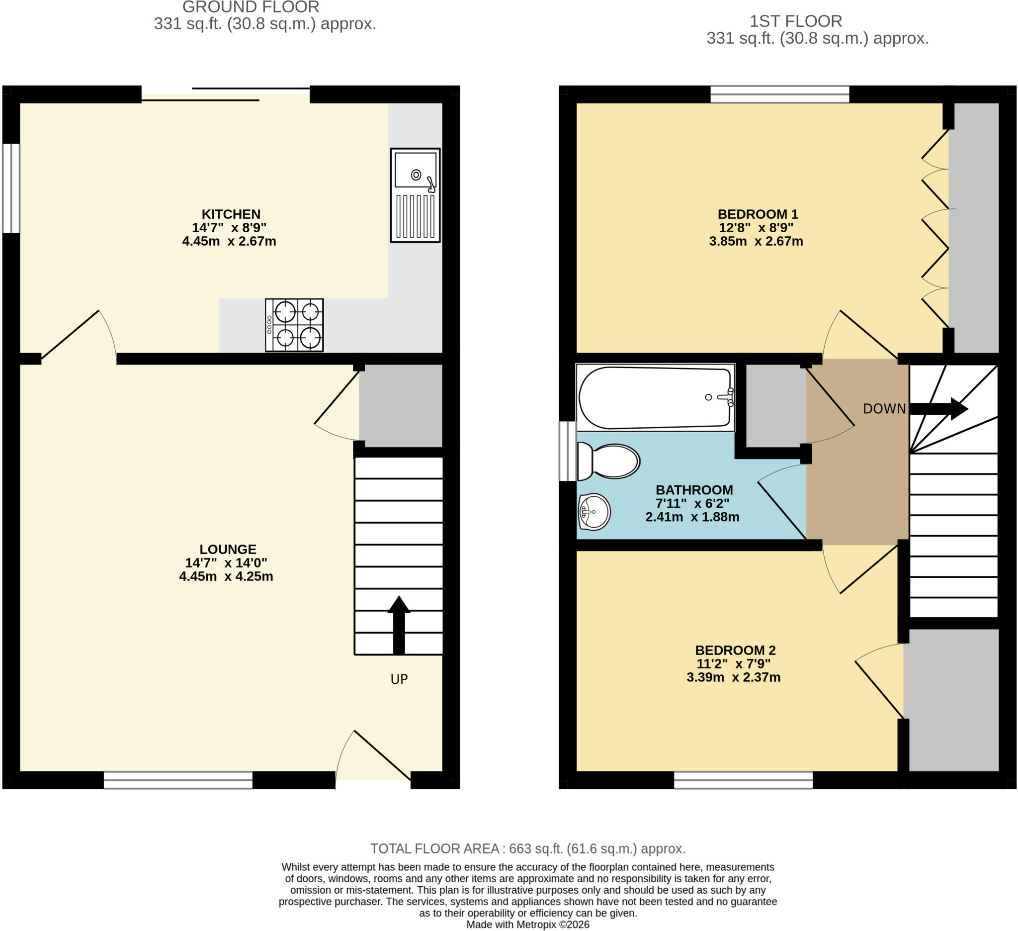 Woodland View, Barnetby floorplan