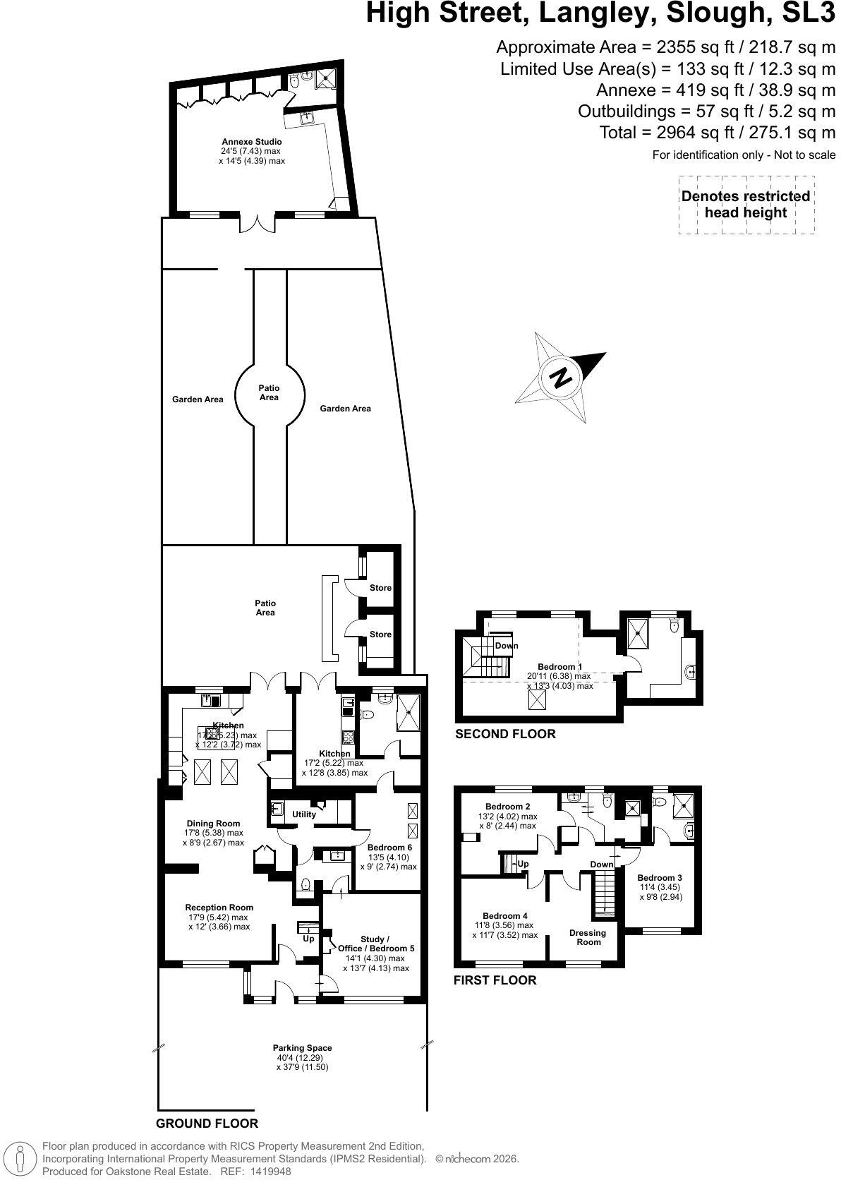 High Street,Langley,Slough,SL3 8LP floorplan