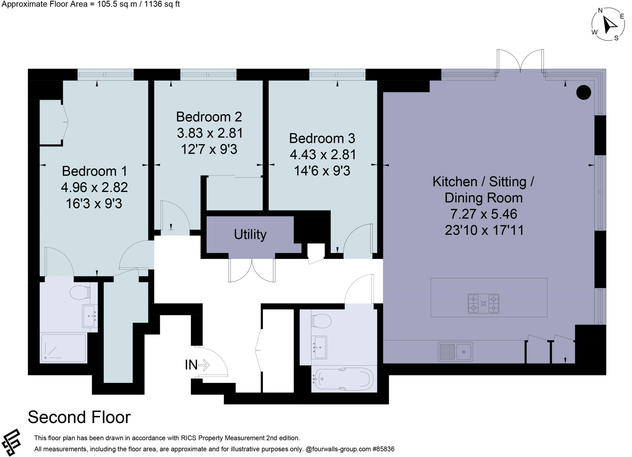 Clarendon Road, Watford, Hertfordshire, WD17 floorplan