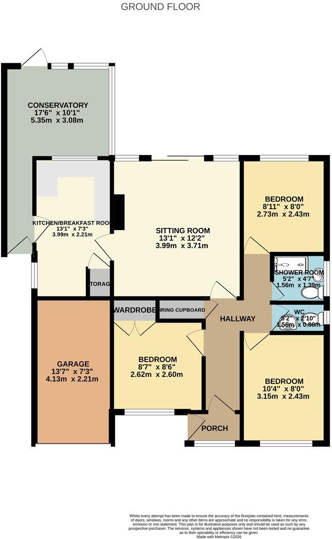 41, Richards Way, Salisbury floorplan