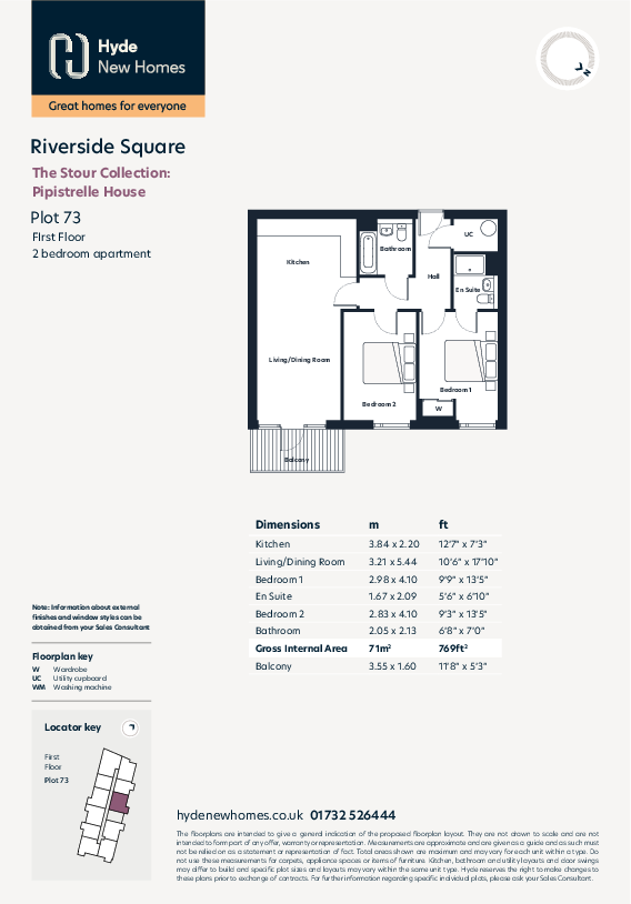 Kingsmead Road, Canterbury, 
CT1 1JX floorplan