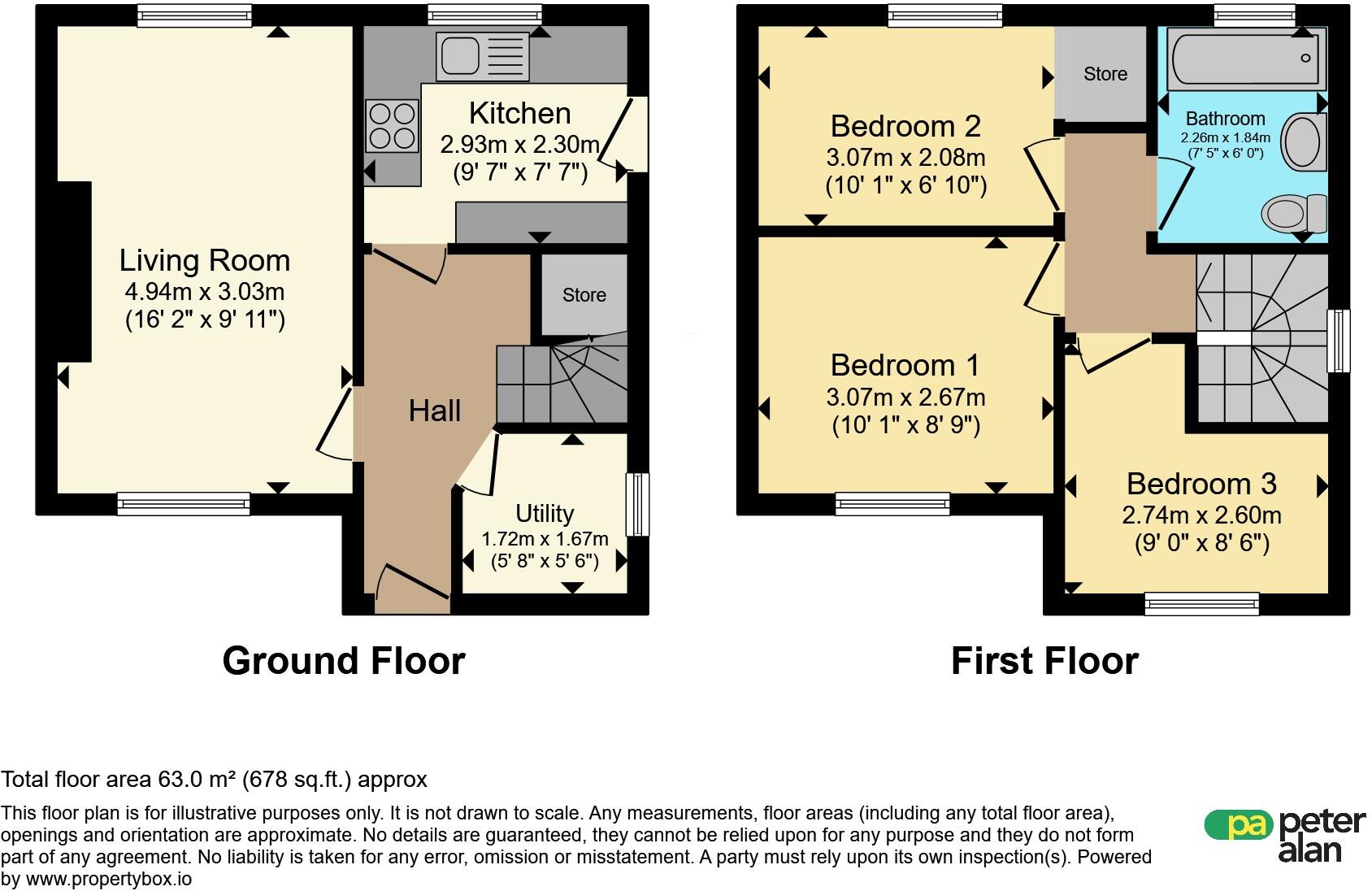 Greencroft Avenue, Cardiff floorplan