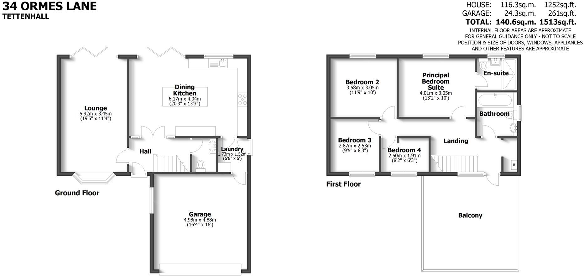 34 Ormes Lane, Tettenhall floorplan