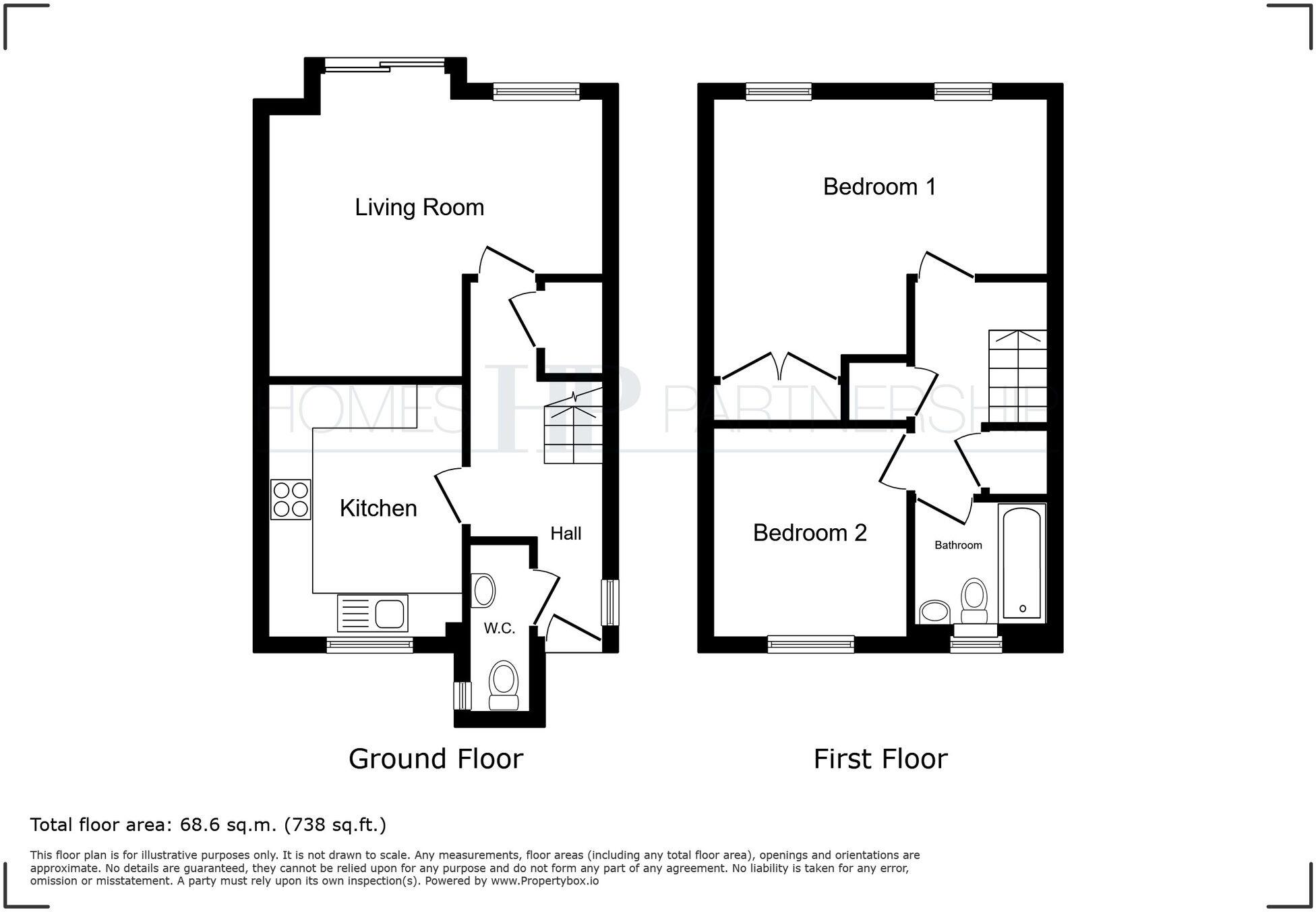 Boleyn Close, Maidenbower, RH10 floorplan