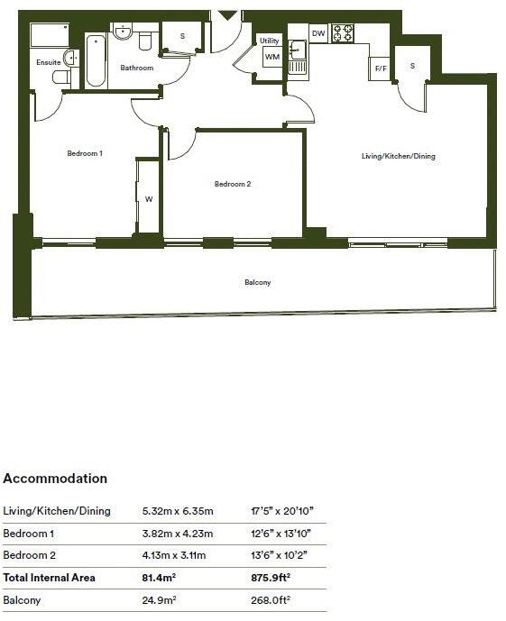 Carver House, Alpini Road, NW9 floorplan
