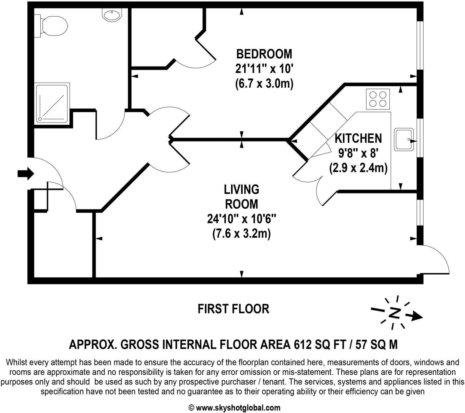 Shotfield, Wallington floorplan