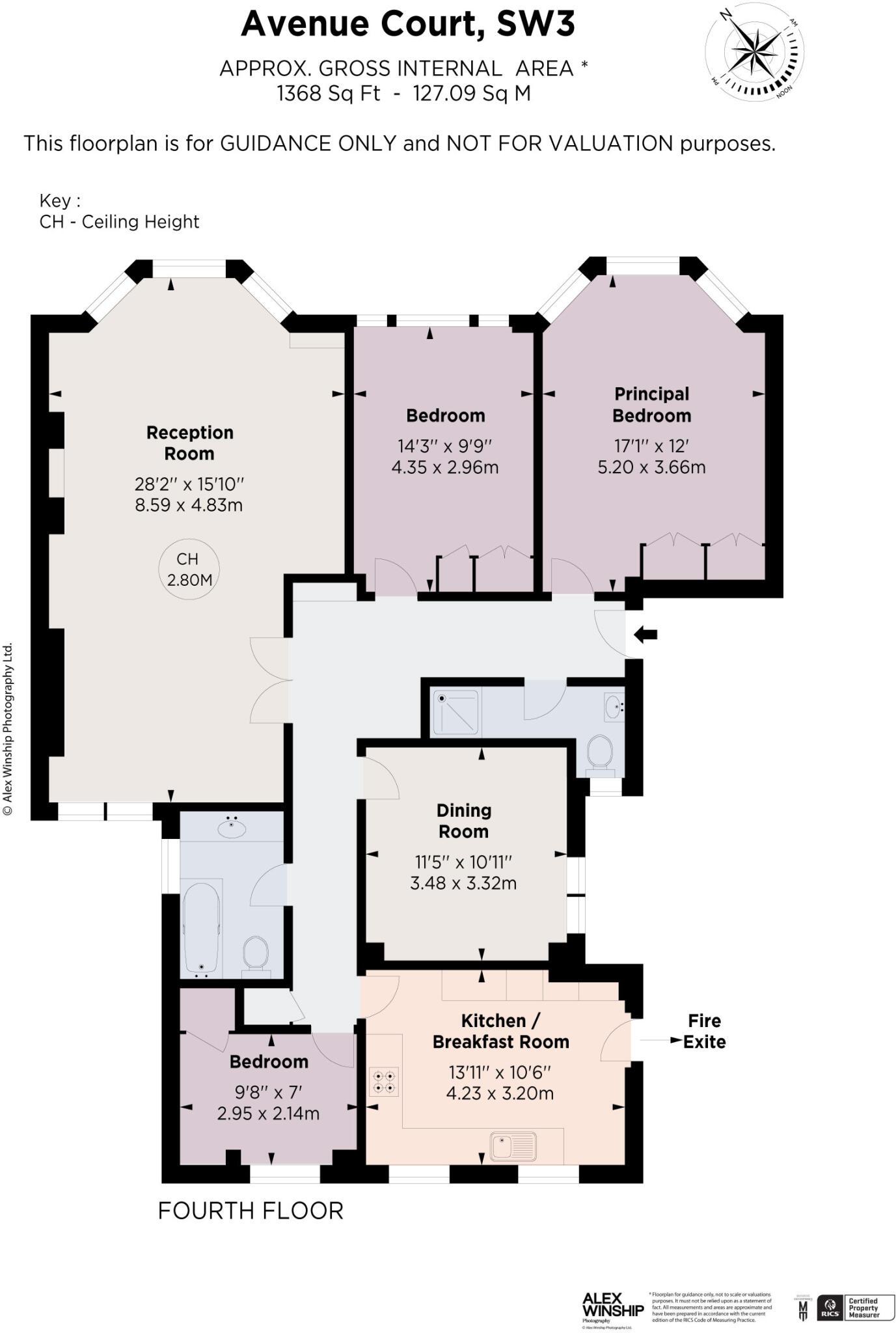 Avenue Court, 23-29 Draycott Avenue, London, SW3 floorplan