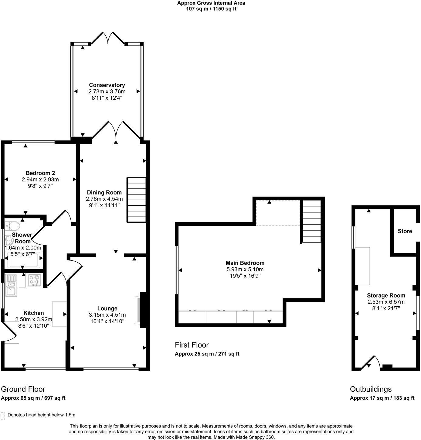 Masefield Mews, Bridgend, CF31 4PS floorplan