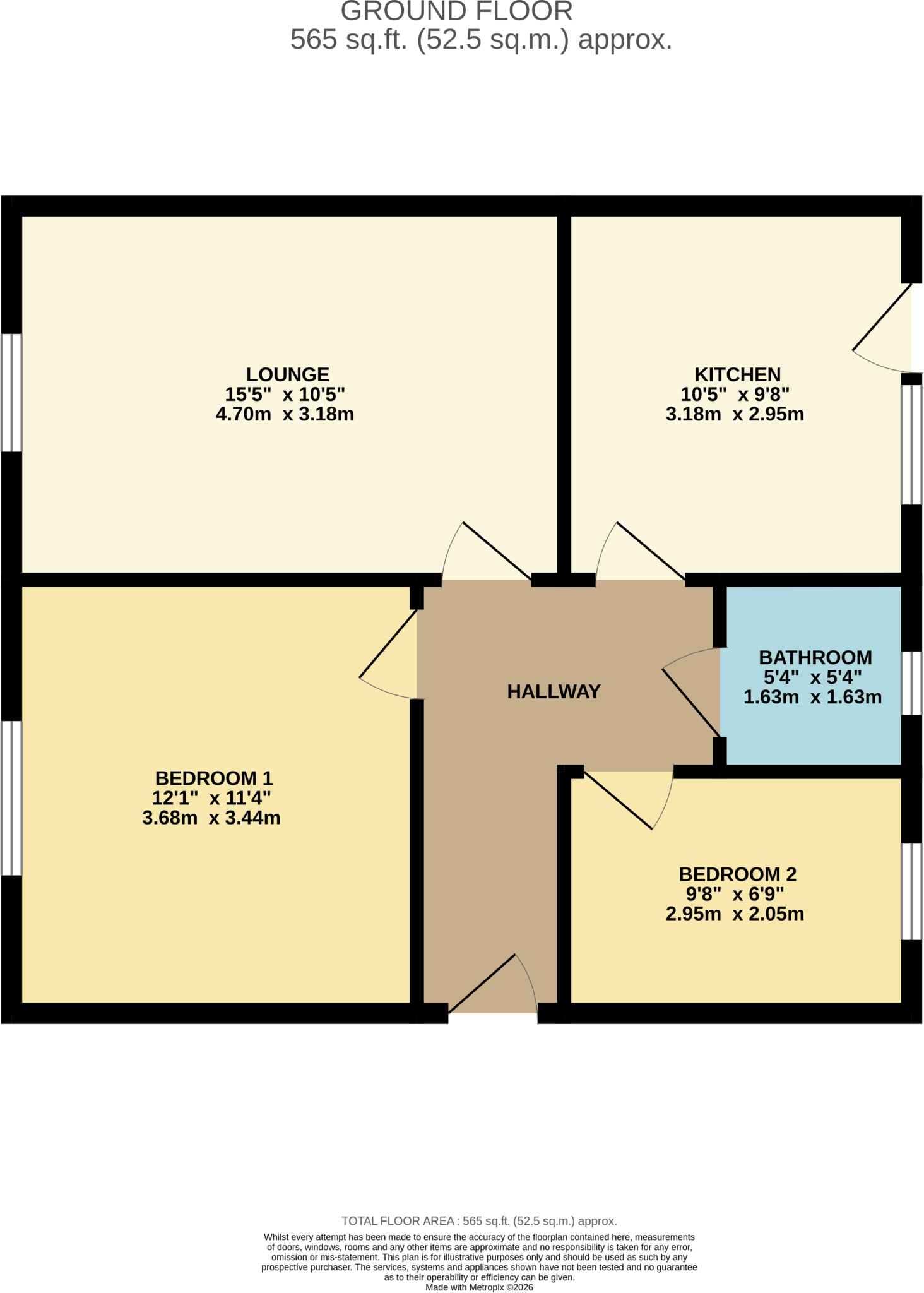 Thomas Close, Denton, M34 3DF, Denton floorplan