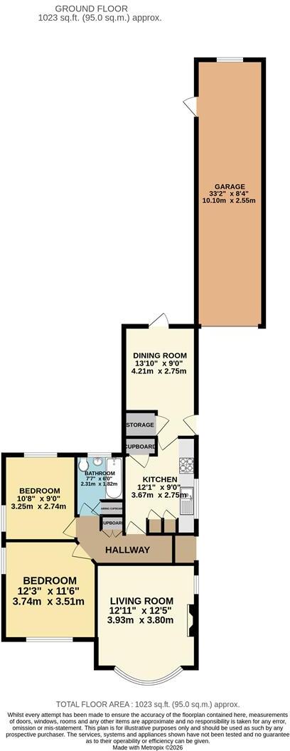 Windermere Road, Kettering floorplan