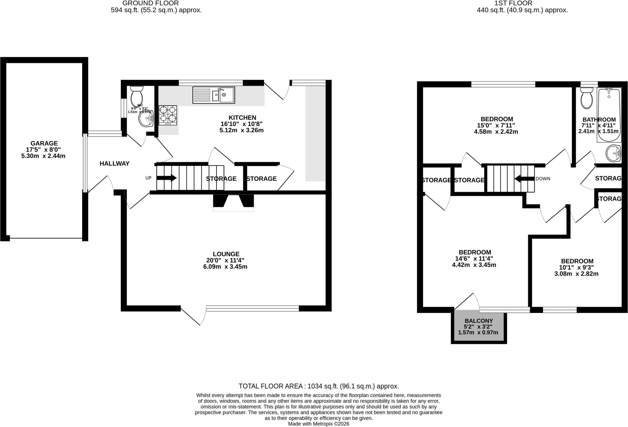 Birch Drive, Hatfield, Hertfordshire, AL10 floorplan