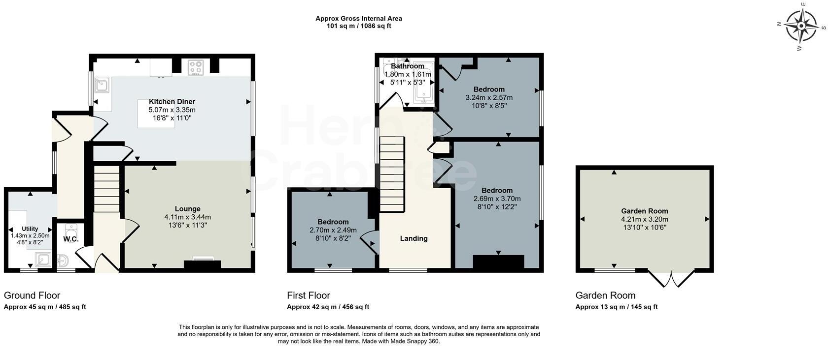 Castle Road, Tongwynlais, Cardiff floorplan
