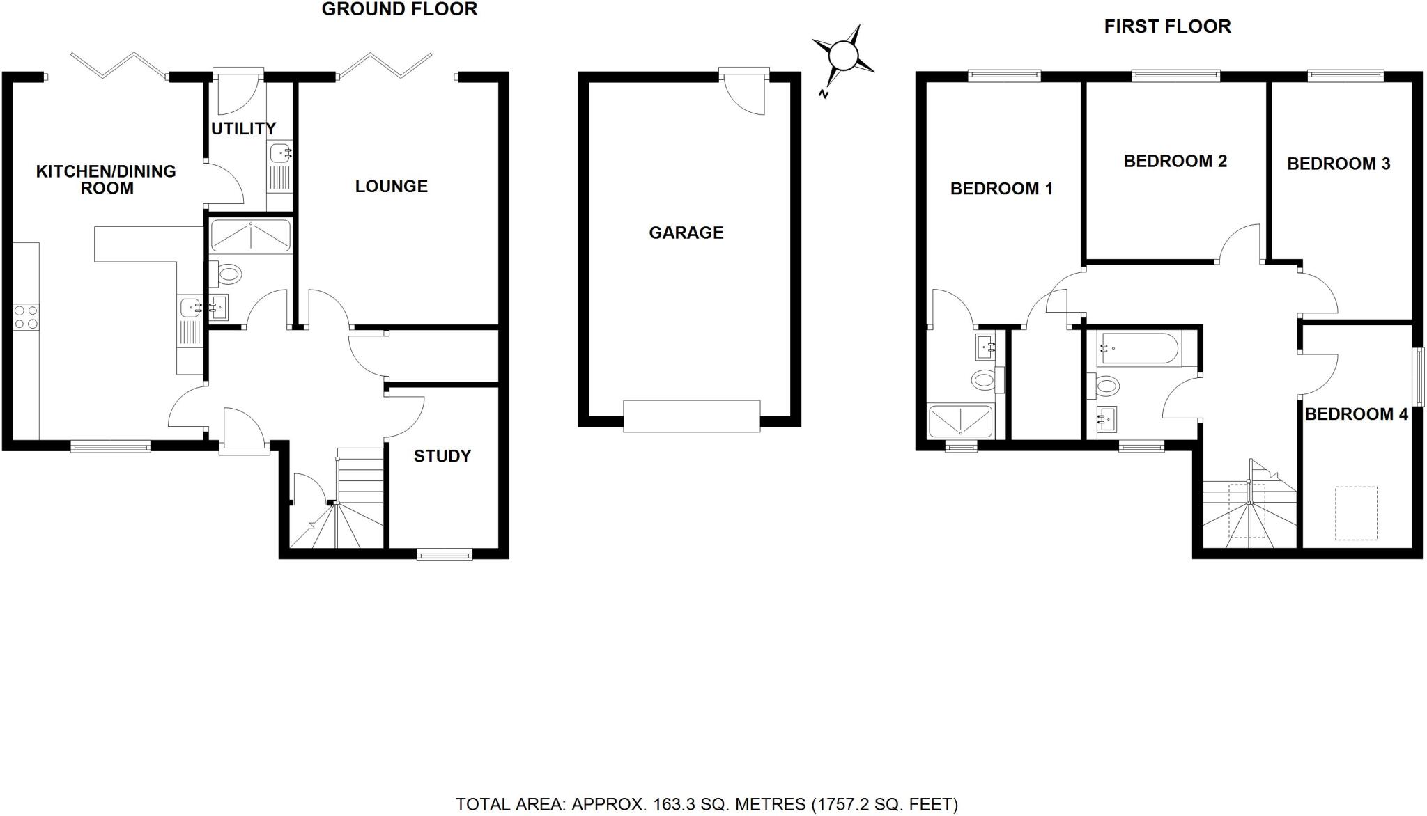 Watercress Close, Stevenage, Hertfordshire, SG2 floorplan