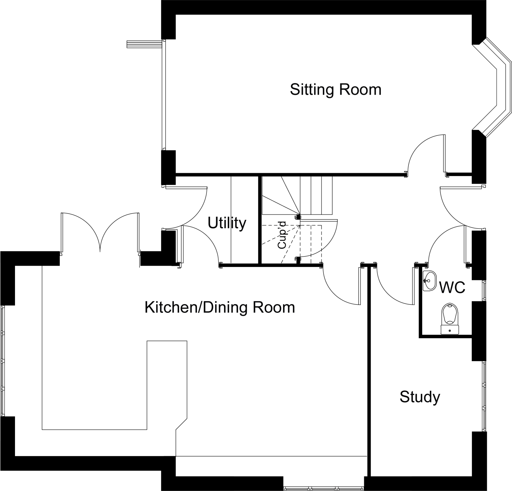 Clare, Sudbury, Suffolk  floorplan
