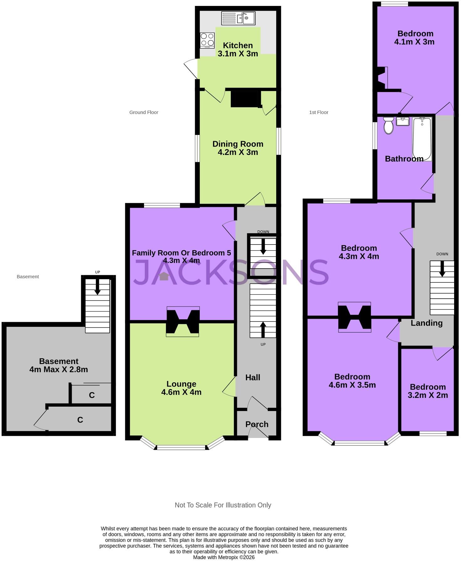 Livingstone Road, Gillingham, floorplan