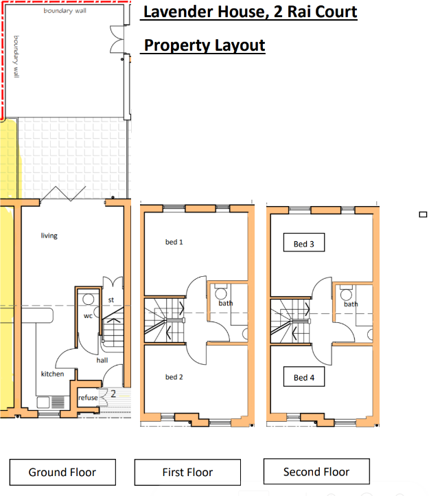 2 Rai Court, Beauchamp Road, Leamington Spa floorplan