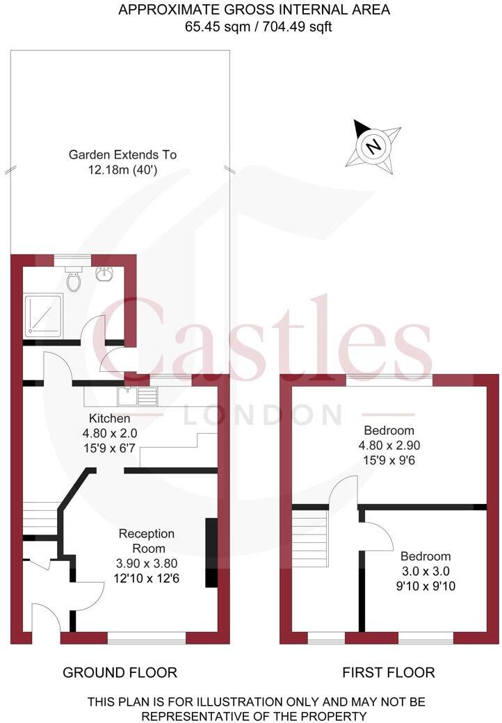 Thornaby Gardens, London floorplan