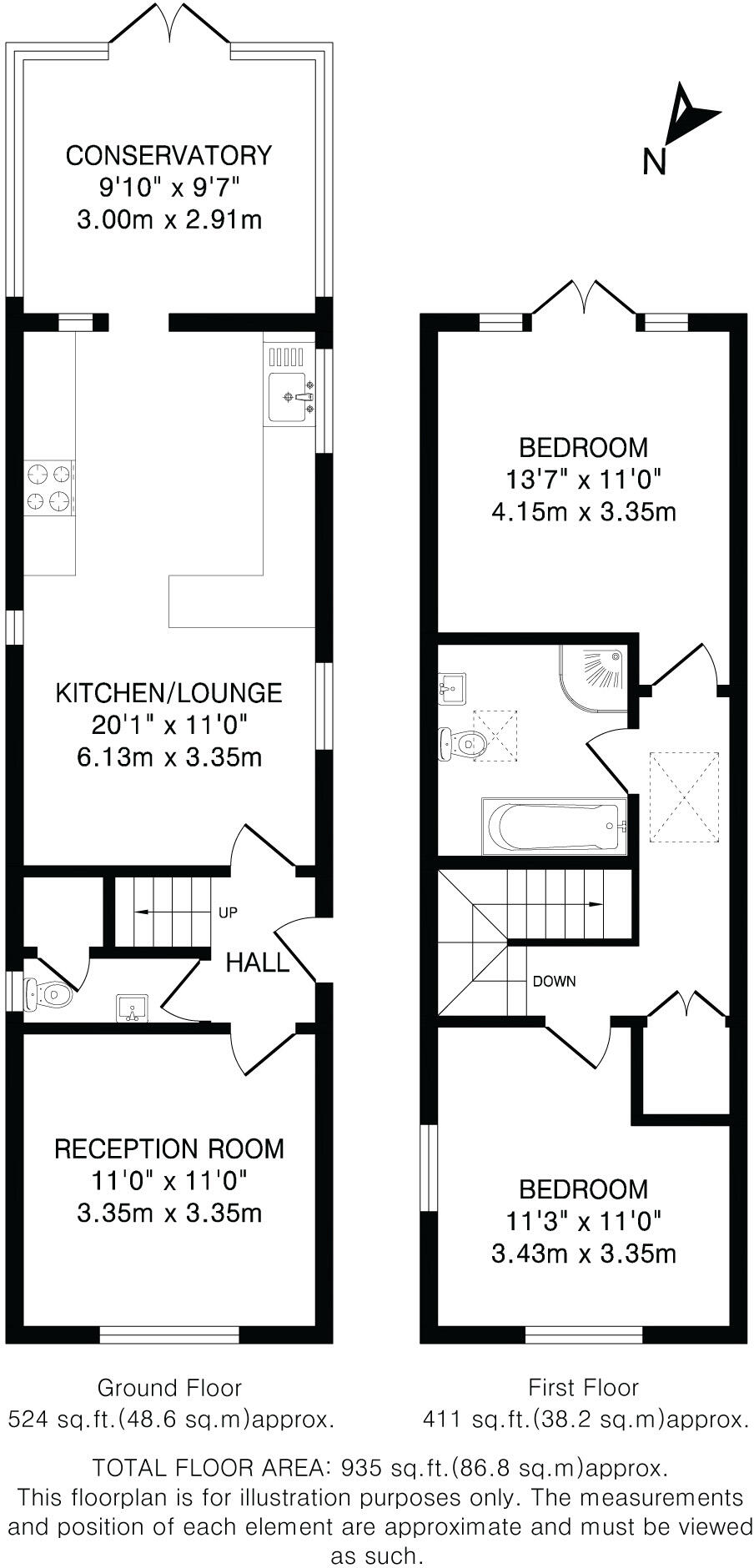 Highfield Road, Sandridge, St. Albans, AL4 floorplan