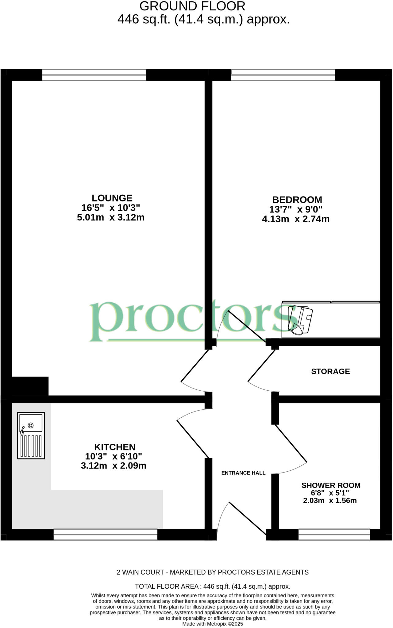 Wain Court, Livingstone Road floorplan