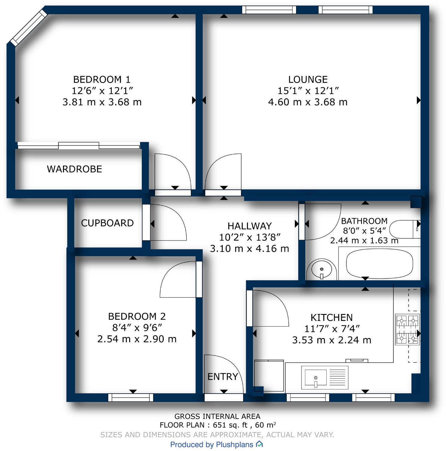 St. Leonards Road, Ayr, South Ayrshire, KA7 floorplan